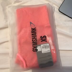 Gymshark ombré seamless leggings in peach coral
